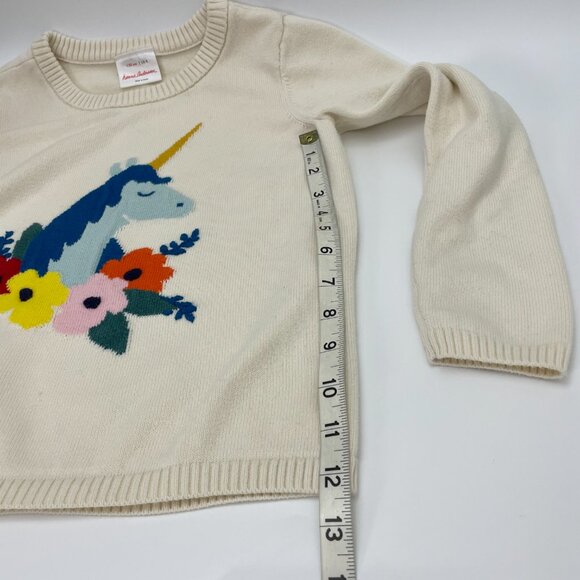 Hanna Andersson Unicorn Knit Sweater Girl's 8 - Picture 10 of 11